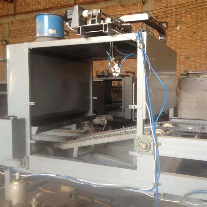 
stone coated steel roof tiles production line made in China 