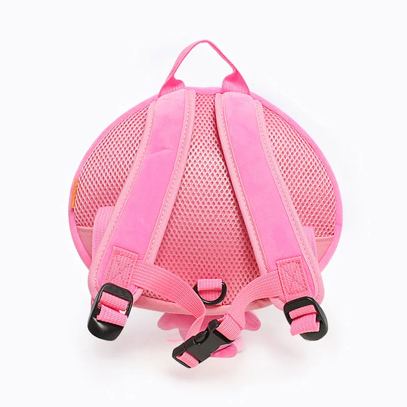 Supercute brand EVA+Plush pink color school backpack, backpack toddler cartoon 3d bags toddler girl backpack