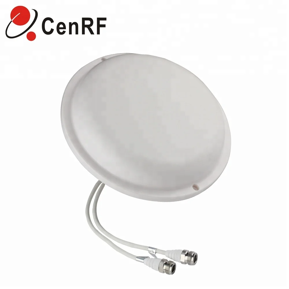 RF Indoor GSM DCS WCDMA signal booster 698-2700MHz 2/4dBi MIMO Omni ceiling Antenna