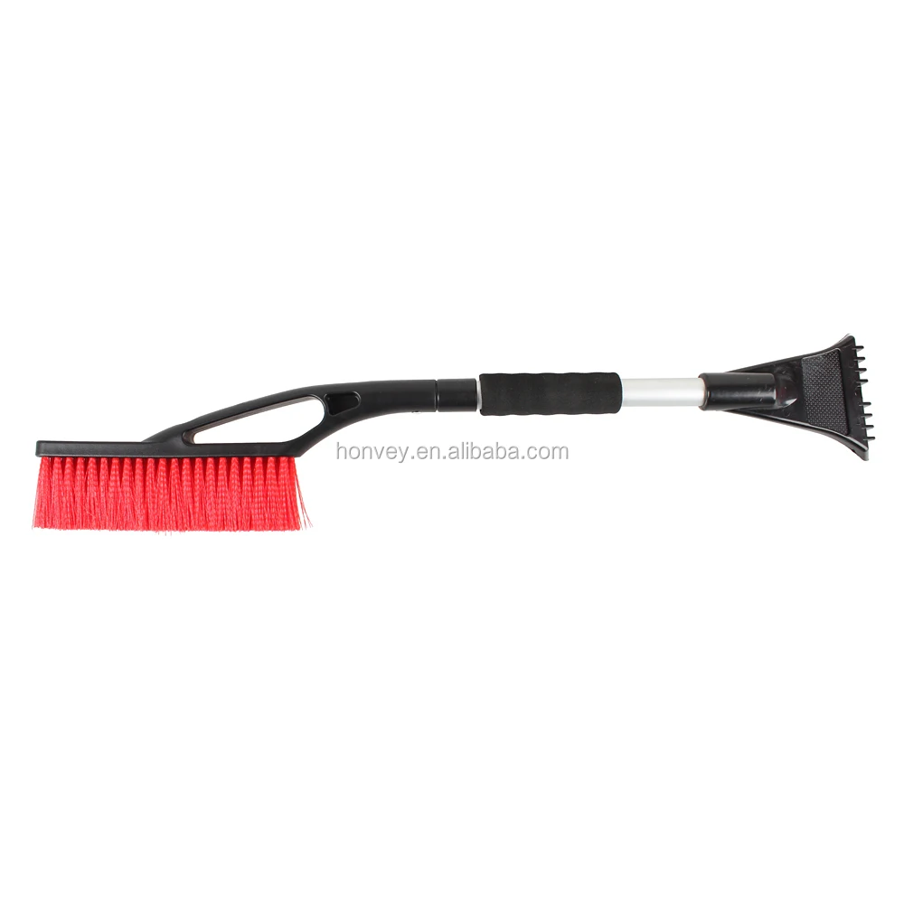 Retractable Winter Car Vehicle Snow Ice Scraper Shovel Removal Brush Shovels Squeegee 2 in 1