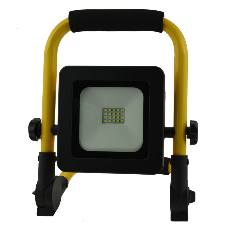 
TUV GS approval slim ip65 waterproof outdoor foldable 10W 20W rechargeable led flood light Lamp 