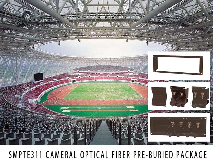 
Camera standard cable pre-buried system SMPTE-311M 
