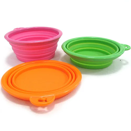 
wholesale houseware pet tool silicone bowls for dog 