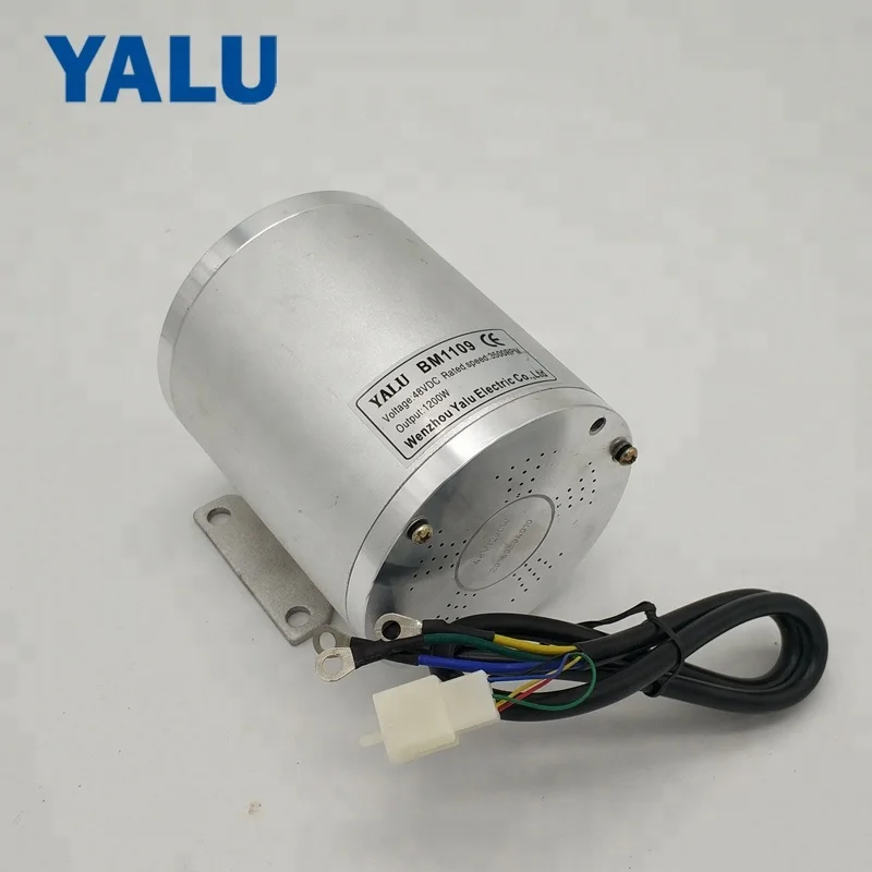 YALU BM1109 2000W Brushless Motor 48V Electric E scooter BLDC Motor with Controller for Comversion DIY EBike Kit