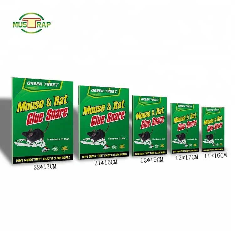 mustrap top selling products in alibaba humane effective rat mouse Glue Board for spring best bait