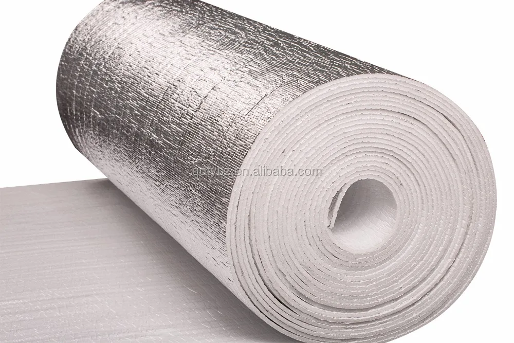 Aluminum Foil EPE Foam Sheet Roof Insulation Material for Metal Building