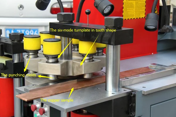 Good price 3 IN 1 busbar punching machine JPMX-303DM