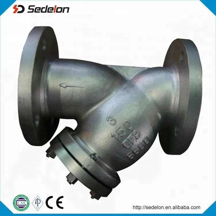 
DIN DN150 stainless steel mesh Y Type Strainer 