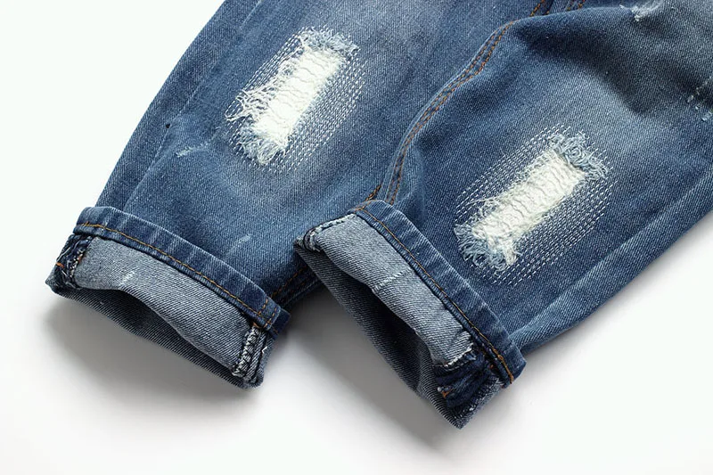 wholesale kids clothes Cool boys denim pants children jeans