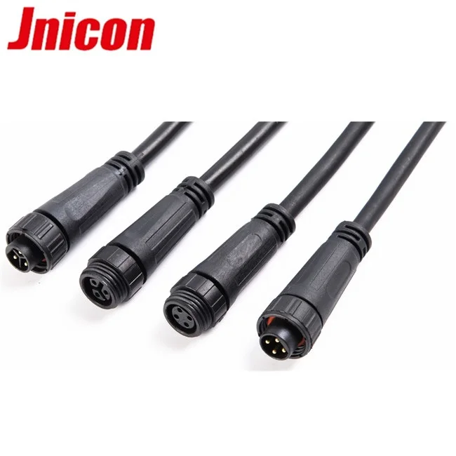 4 pin мужской и женский водонепроницаемый разъем Электрический разъем для LED дисплей