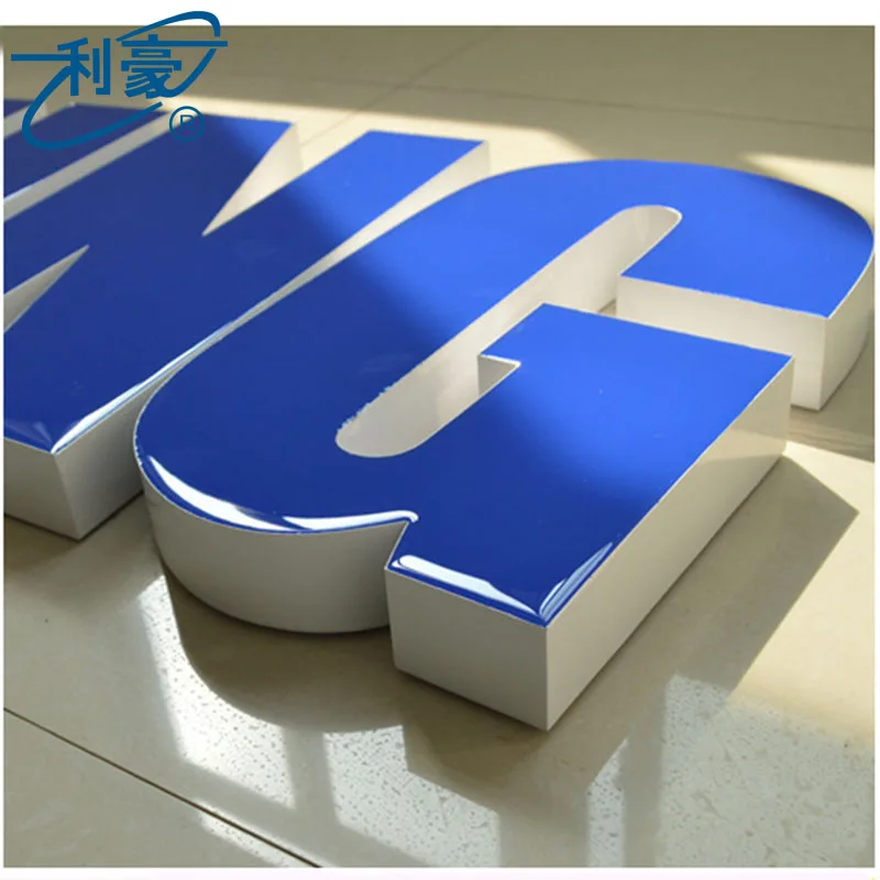 different styles alphabet letters crystal led light box 3d illuminated sign