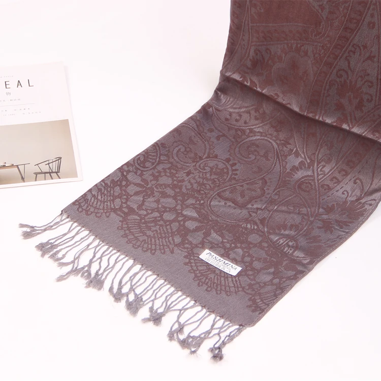 wholesale cheap price overstock bufandas pashmina with fringe hijab scarfs pashmina al por mayor