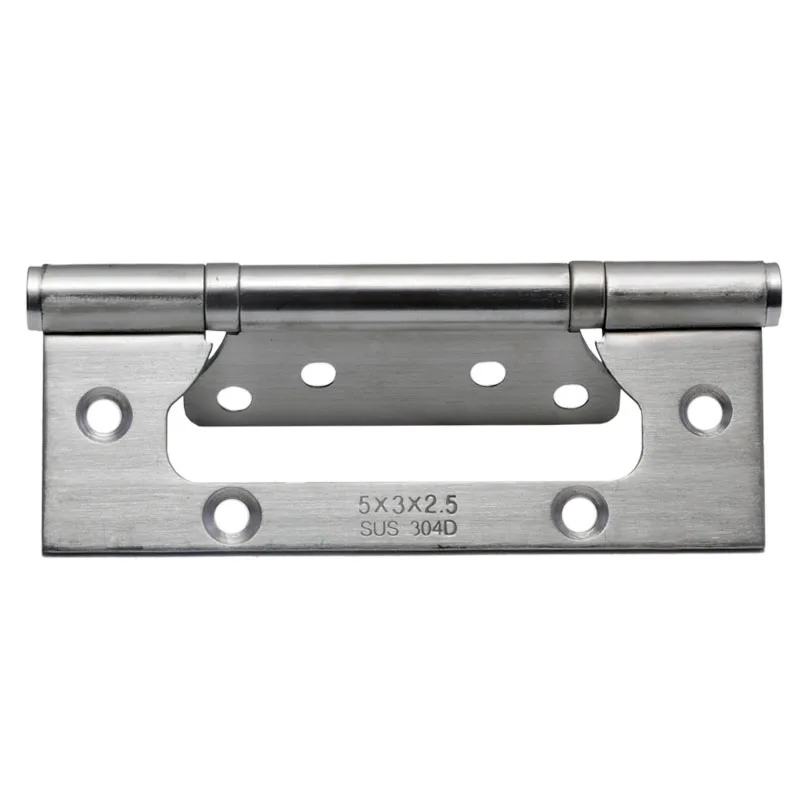 ss304 butterfly flush sub mother door hinge with two ball bearing