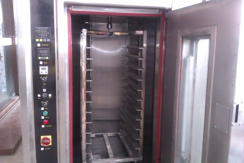 YOSLON 32 trays Gas Customizable Food Oven Convection Oven Bakery Machine Rotary Oven