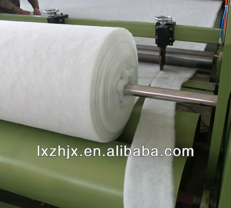 горячая продажа нетканые клей бесплатно ваты линии wjm-3