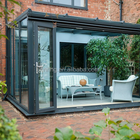 
factory price thermal break heat resistant aluminum sunroom 