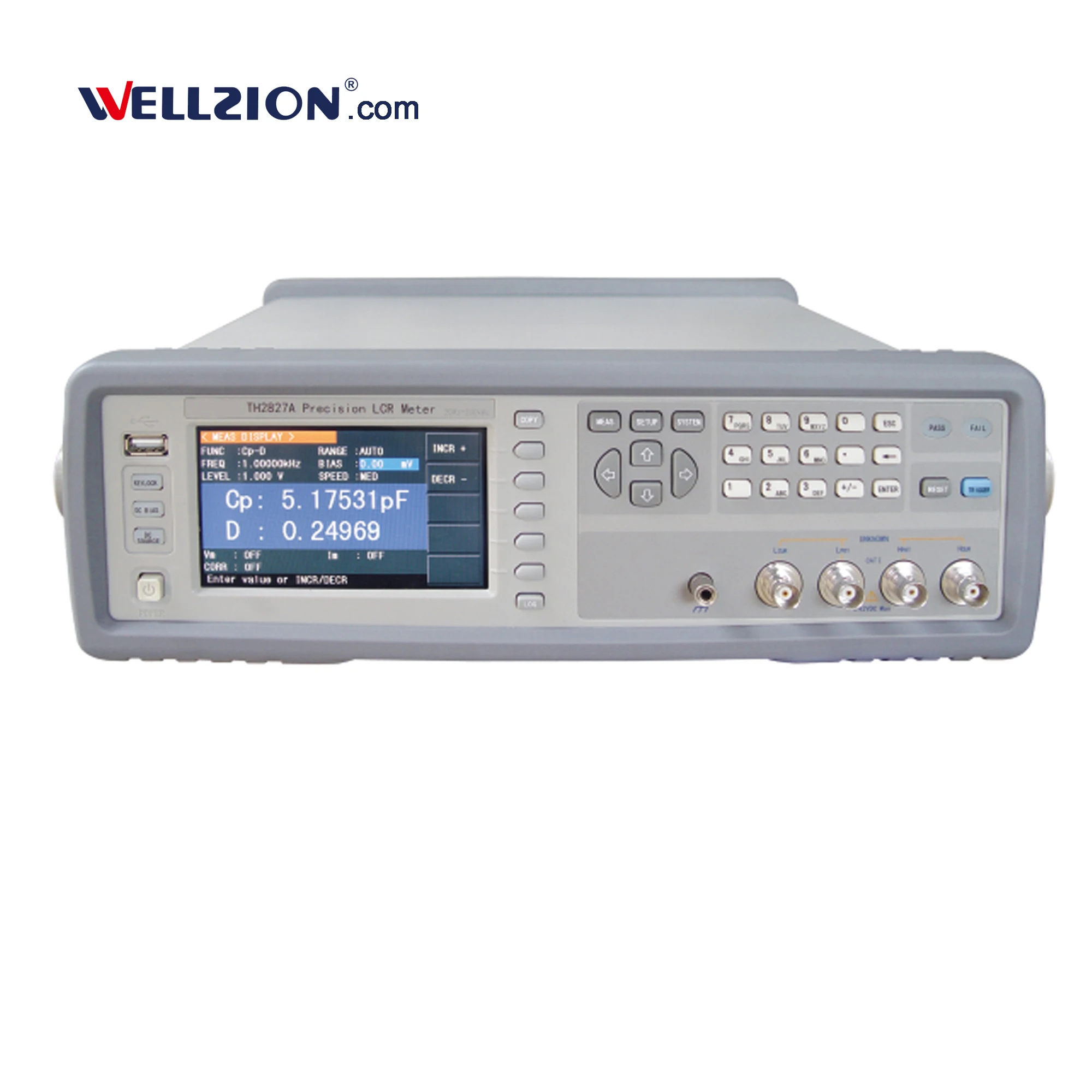 TH2827C,1MHz Precision LCR Meter