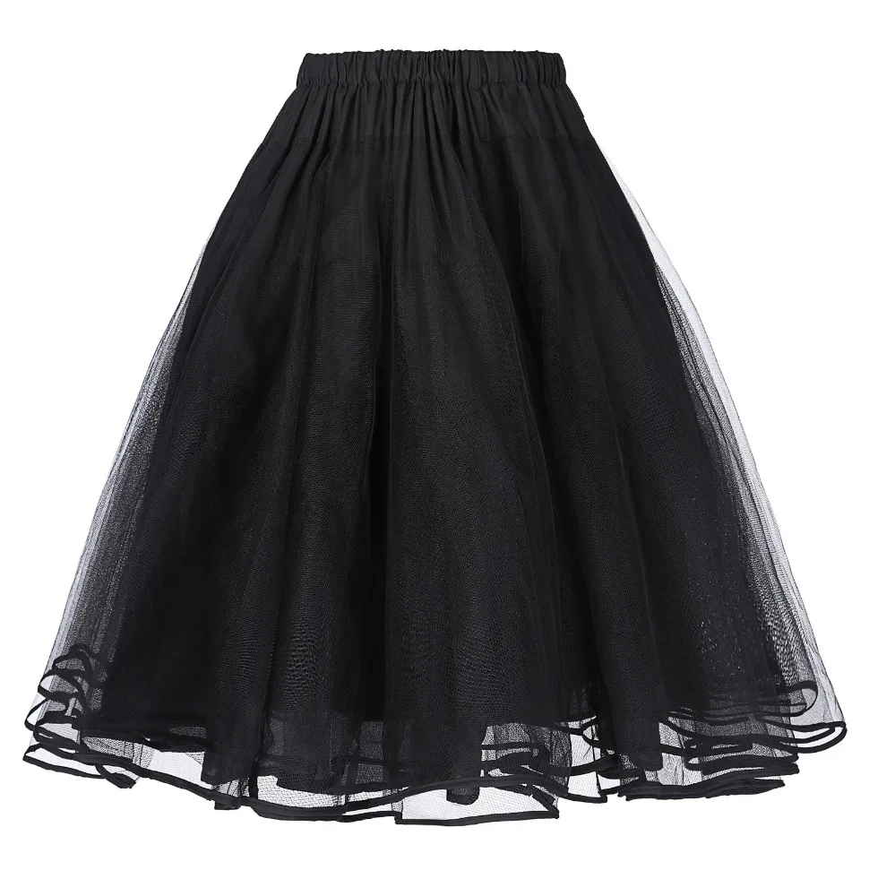 BP000229 BP Женские Роскошный чехол-портмоне в ретро-стиле платье в винтажном стиле; Платье из 3 слоев тюля плетения кринолин Свадебные Нижняя юбка