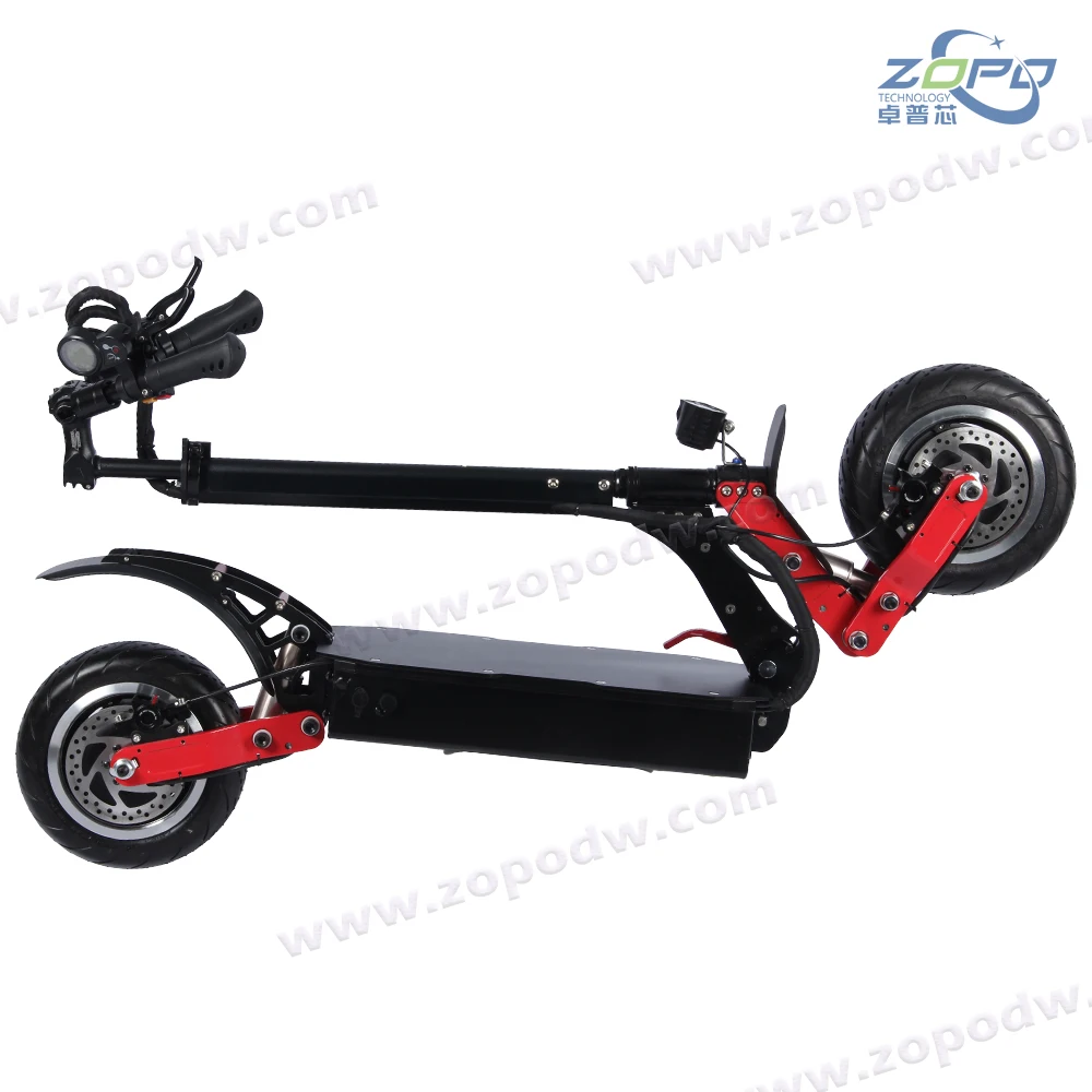 
60V 5600W dual motor powerful electric motorcycle scooters 11inch High Quality long range foldable off road tire and Road tire 