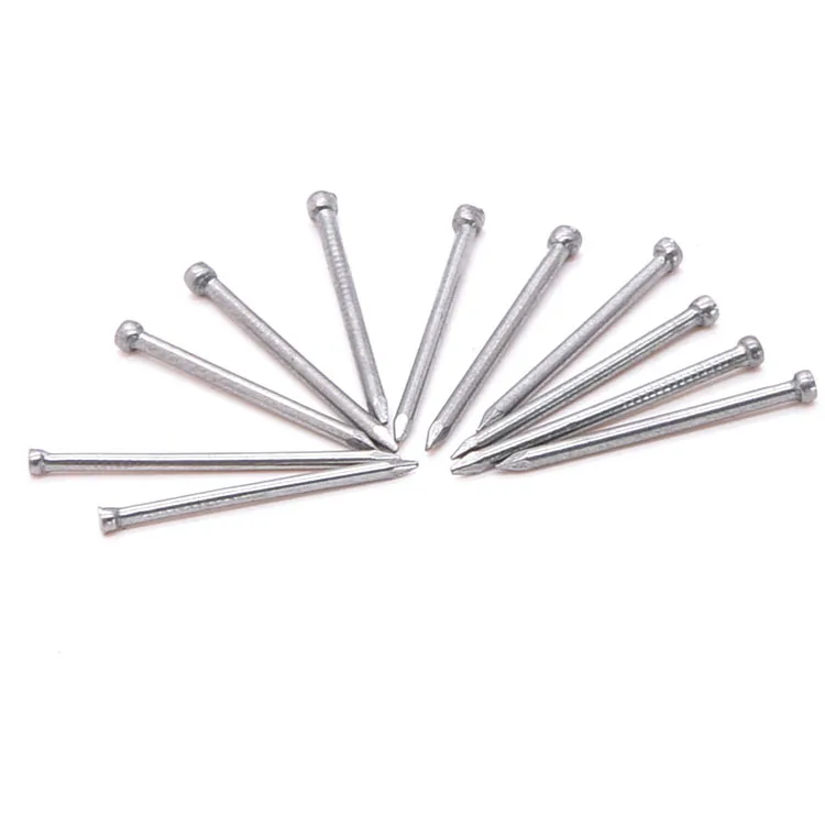 Raw material of wire nail nails manufacture price in china kg south africa Straight nail