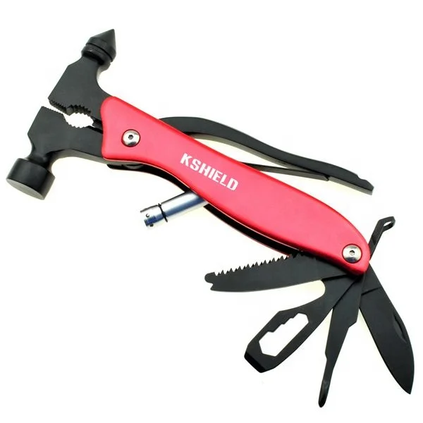 
New emergency Multi purposes functional tools Hammer with glass breaker Safety Hammer 