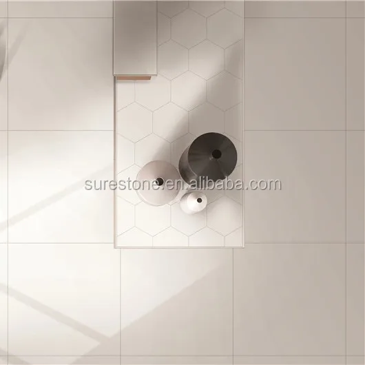 Newest high polished white marble tiles and floor ceramic tile