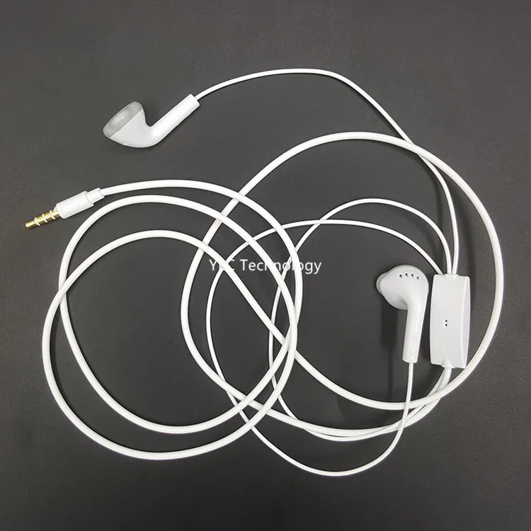 promotional earphone s5830 earphone with mic 3.5mm jack stereo wired headset for s5830 C550 earbuds