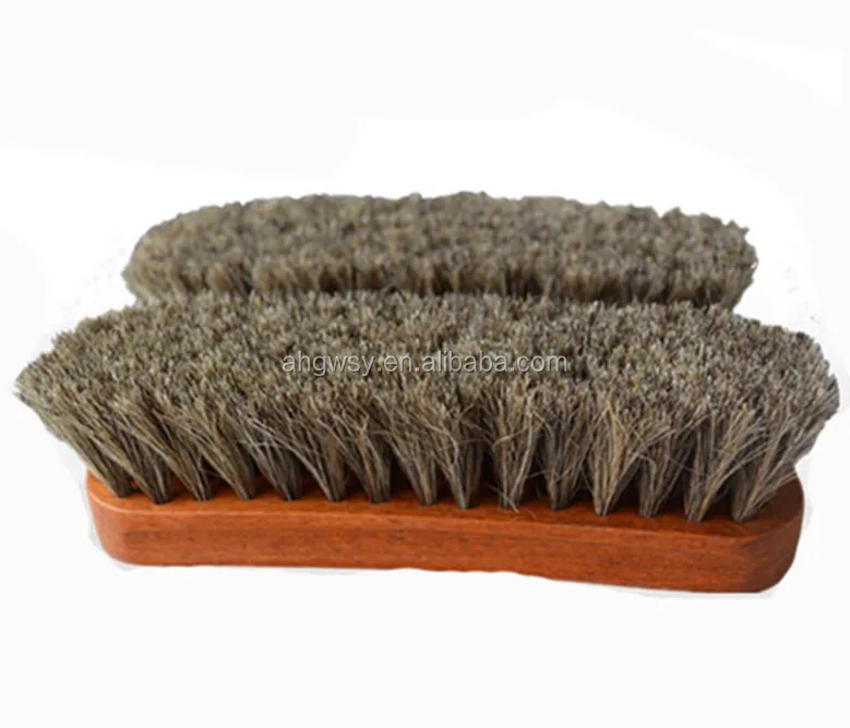 Best QualityWooden Handle  Horse Hair Shoe brushes