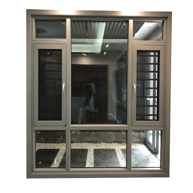 American standard size window glass wholesale new house window 12mm window grill design for safety