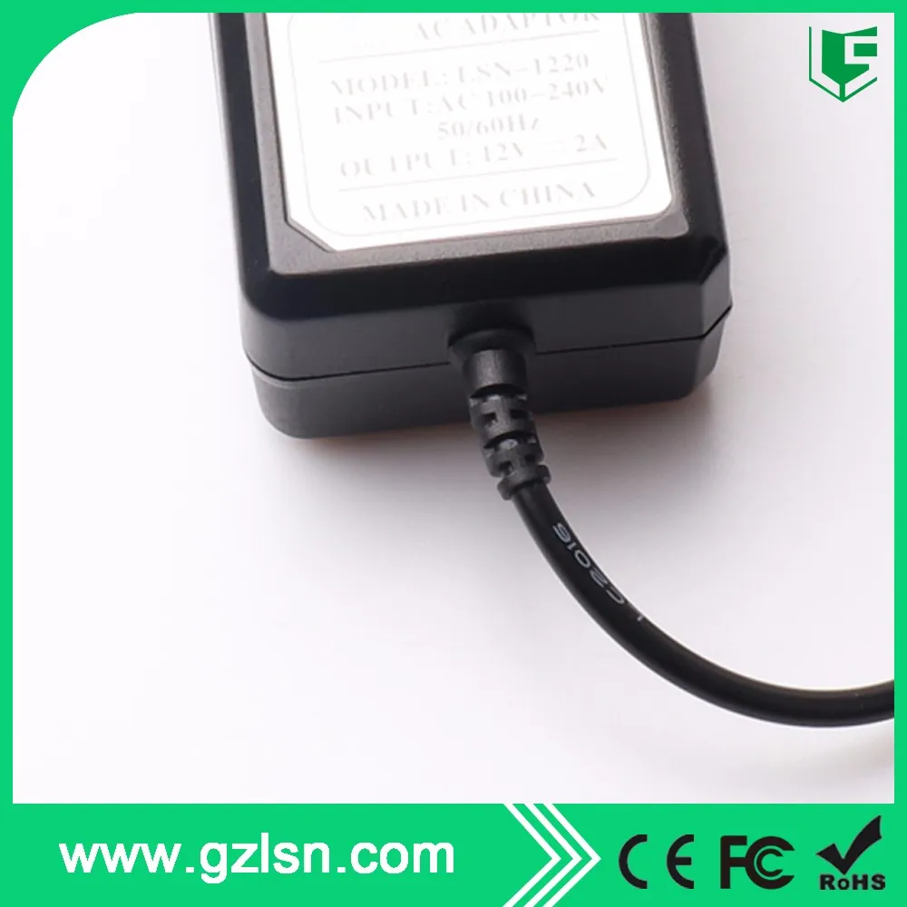 США Plug/ВЕЛИКОБРИТАНИЯ Plug DC Адаптер ПЕРЕМЕННОГО ТОКА Питания 12 В 2A Трансформатор