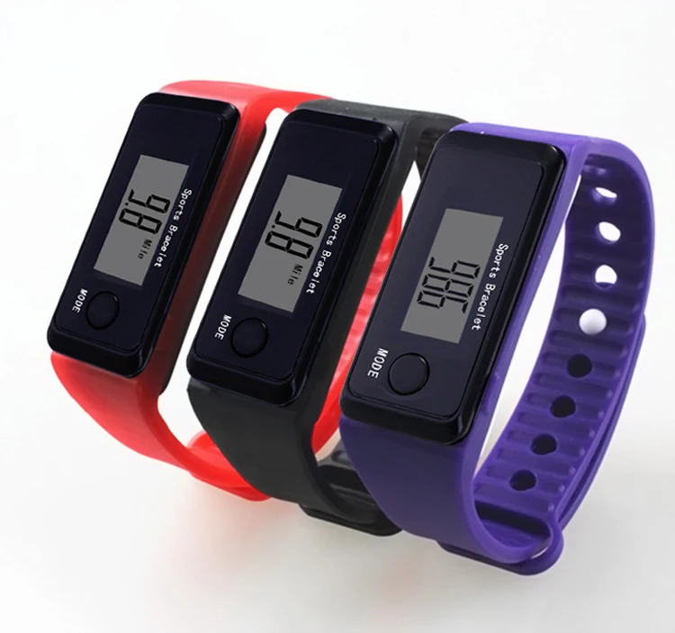 smart luminous waterproof pedometer for running at night