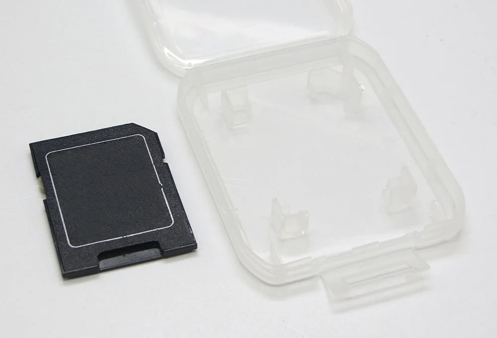 Plastic Storage Case Organizer Holder SD Card Holder Box