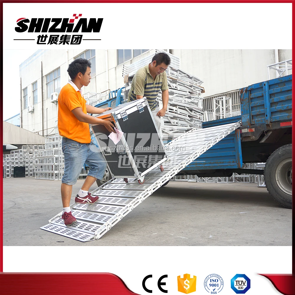 Легко использовать алюминиевые atv рамп/мобильные рампы двор/складной автомобиль рампы