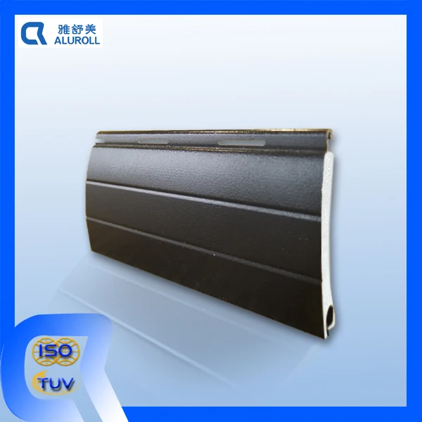 45mm insulated aluminum foam filled shutter slat