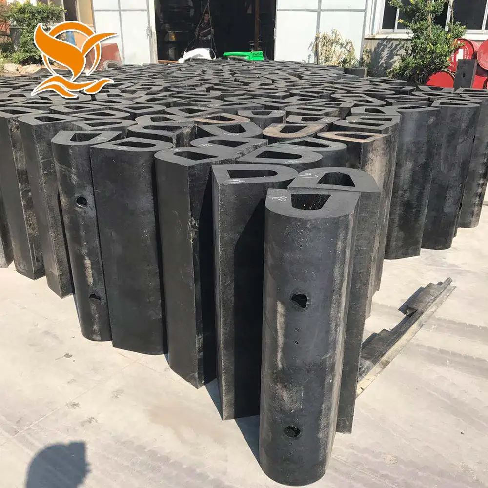 
Boat ship D type marine rubber fender for wharf and dock bumper seal strip 