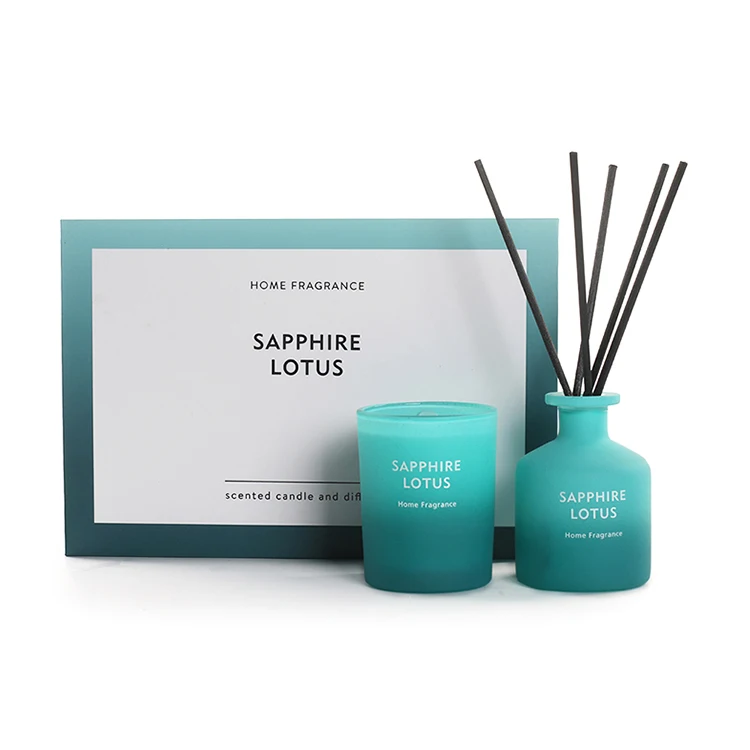 M&SENSE Wholesale Professional Manufacture Cheap Scented Candle and Reed Diffuser Gift Set