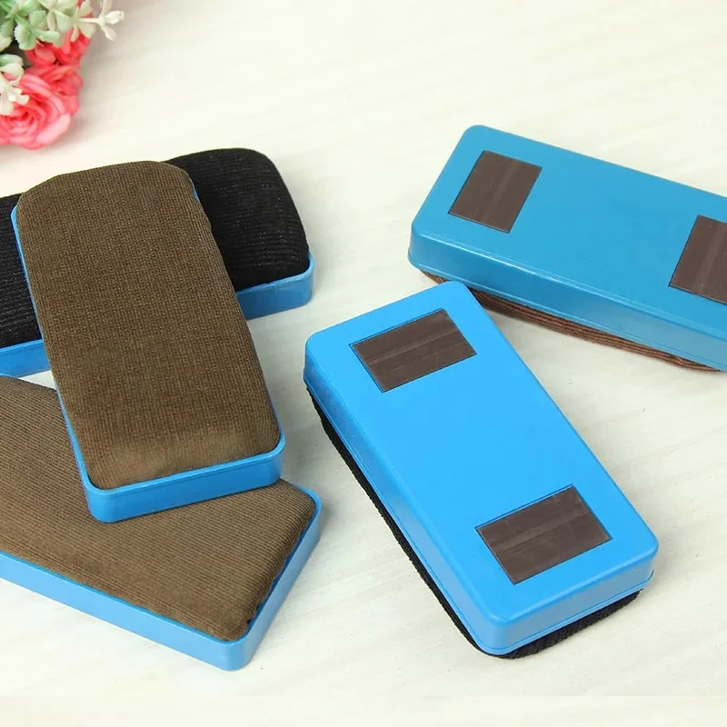 Дешевая цена, горячая Распродажа, магнитный сухой стираемый белый мел, зеленая черная доска, пластиковая фетровая тряпка, ластик для белой доски