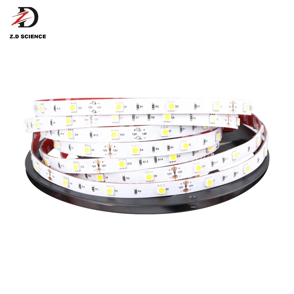 Good Quality RGB LED Strip Light 5050 150LED White Light Strips 300LED 14.4W LED Strip Lights