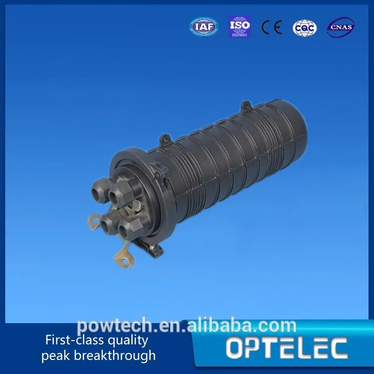 4 портов 24 волокон крышка- типа пластиковые окна совместных для кабельное волокн/кабельное волокна для сращивания закрытие