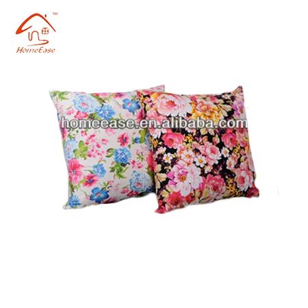 Особый стиль цветок печати хлопок подушка