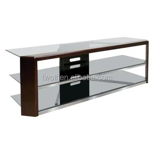 Современная стеклянная стойка для телевизора ZW012 для гостиной
