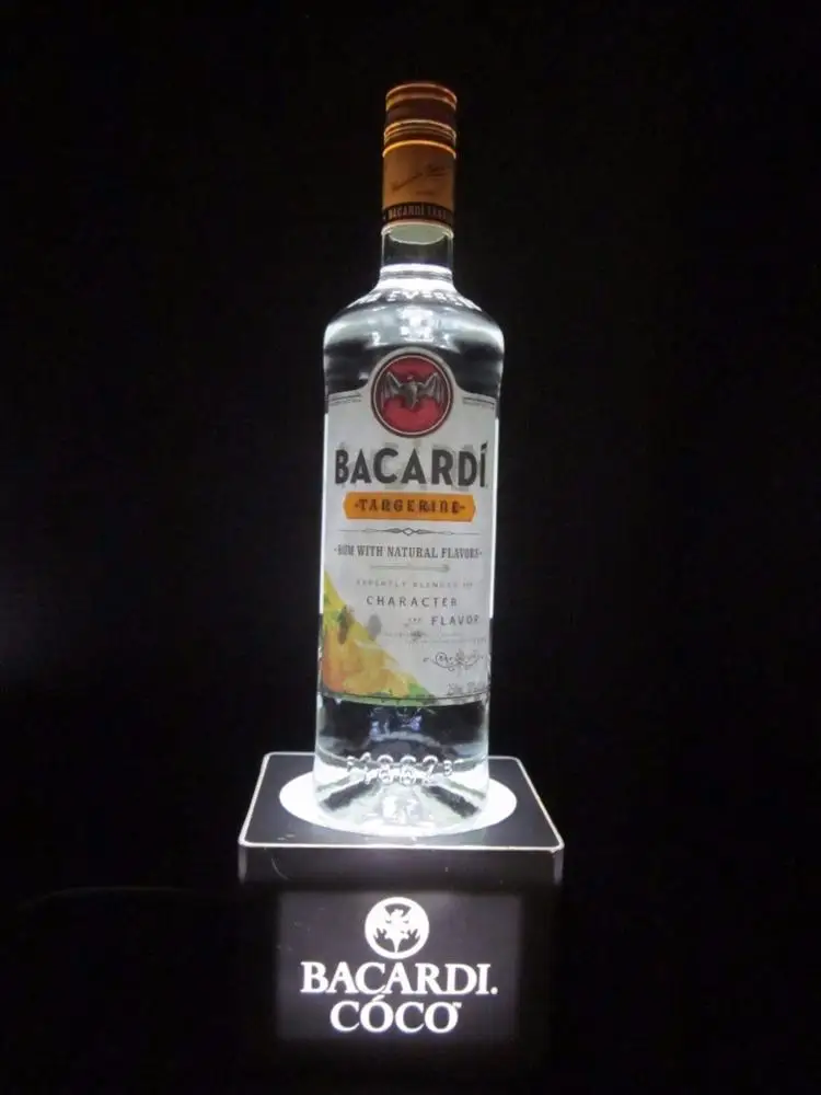 countertop LED beer/vodka/wine bottle glorifier display