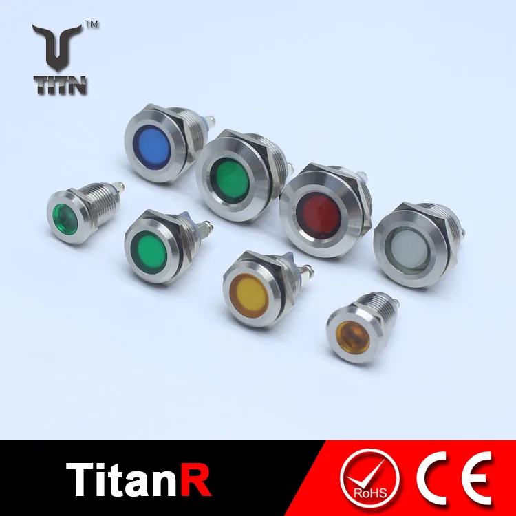 
Zhejiang indicator lamp pilot light manufacturer 12v mini led indicator lights 