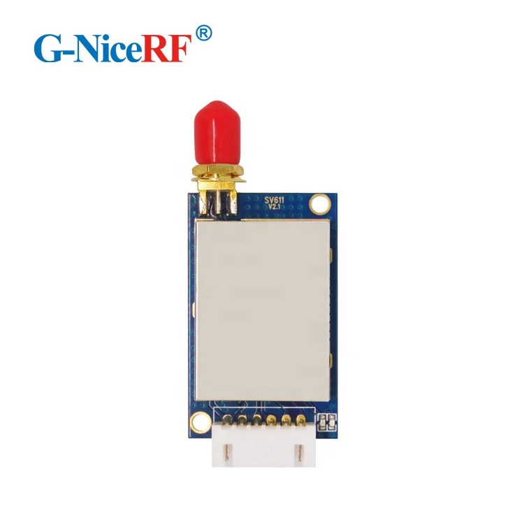 G-NiceRF SV611 RF Module-100mW 1.4km Long Distance TTL interface 433/470/868/915MHz Wireless Transceiver