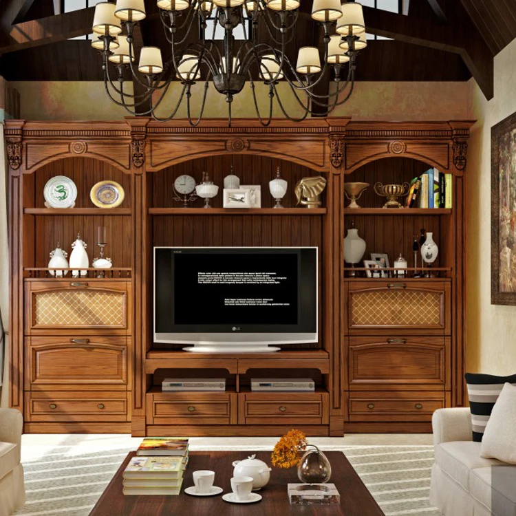 Фабричный дешевый современный простой дизайн, роскошный столик для телевизора, подставка для телевизора, шкаф для телевизора из массива дерева для гостиной
