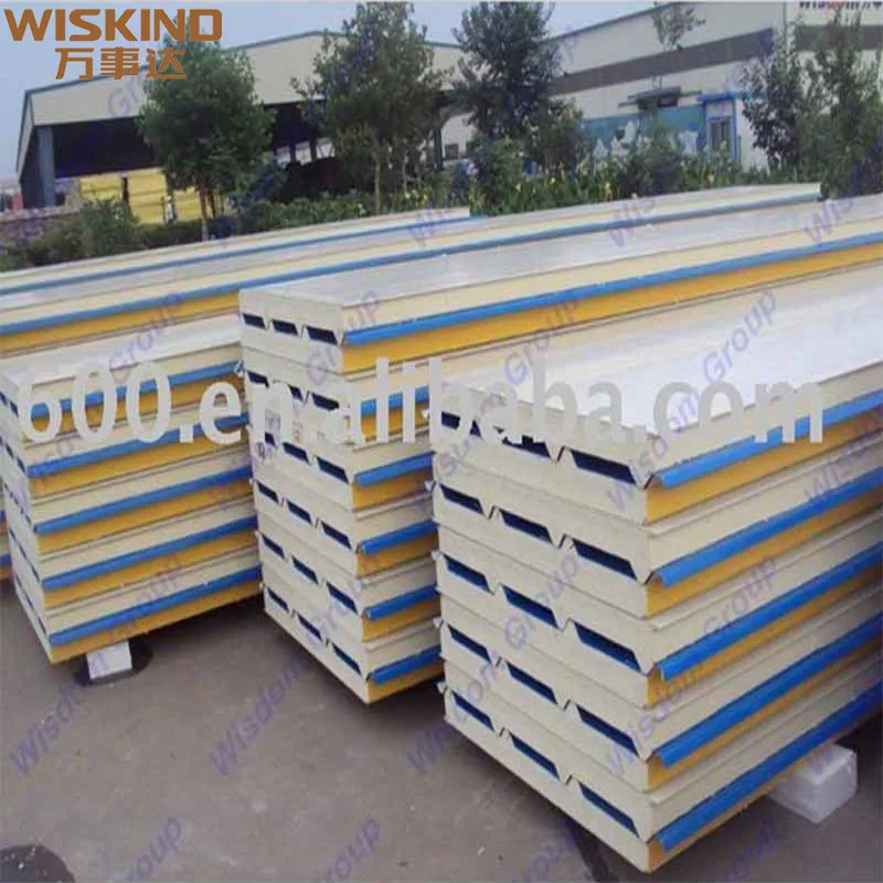 Теплоизоляционная полиуретановая сэндвич-панель для сборного дома