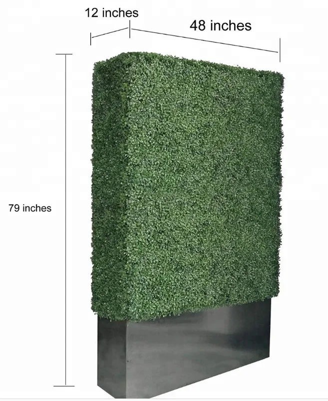 Artificial Boxwood hedge Green Wall artificial green fence