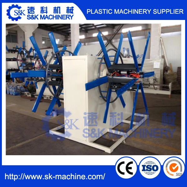 hdpe pipe fitting nylon monofilament extruder machine automatic pipe clamp making machine