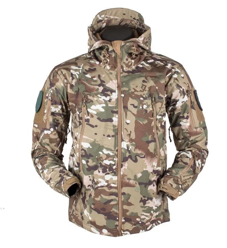 Hubei Yalida camouflage jacket winter outdoor warm keep softshell jacket winter jacket
