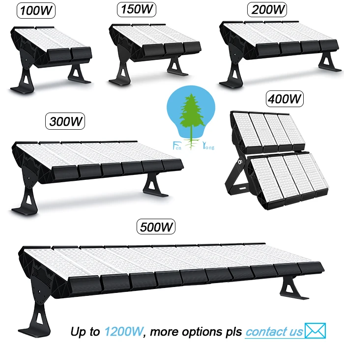  Новый модуль 500 Вт Светодиодный прожектор высокой яркости 70000 люмен для освещения футбола